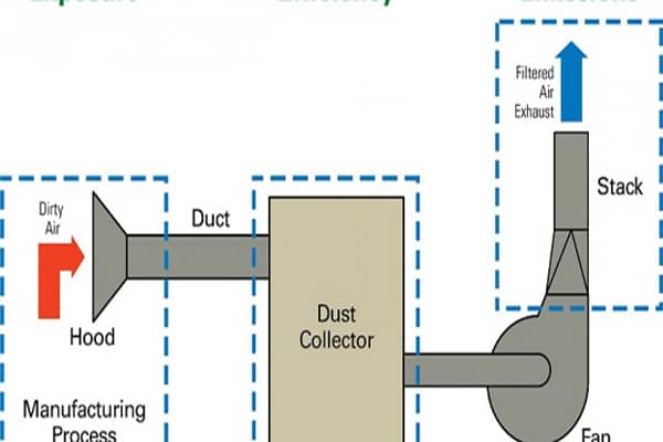 تجهیزات غبارگیر صنعتی_تجهیزات غبارگیر صنعتی